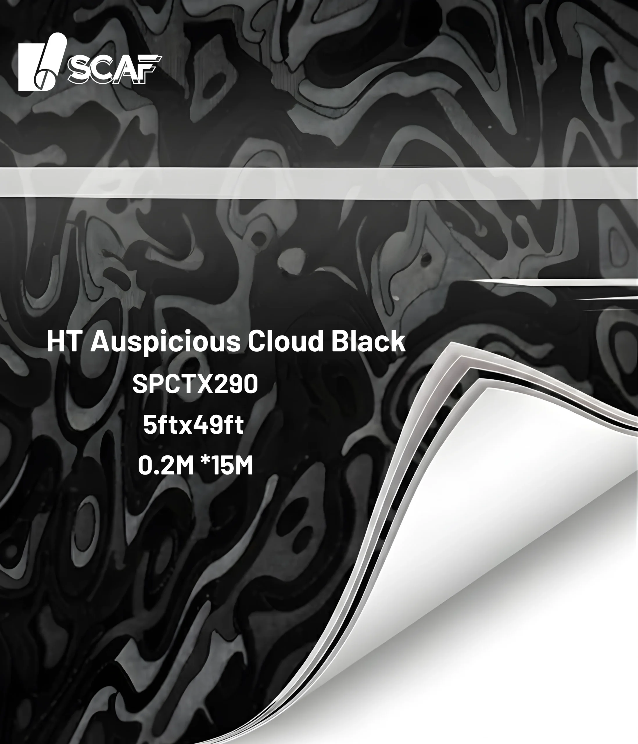 HT Auspicious Cloud Black SPCTX290