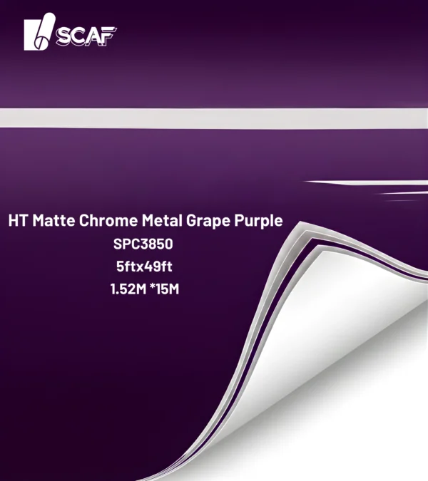 HT Matte Chrome Metal Grape Purple SPC3850
